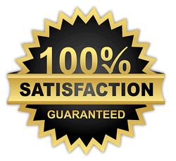 100% Satisfaction Guarantee badge