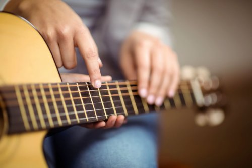 Acoustic guitar tutor